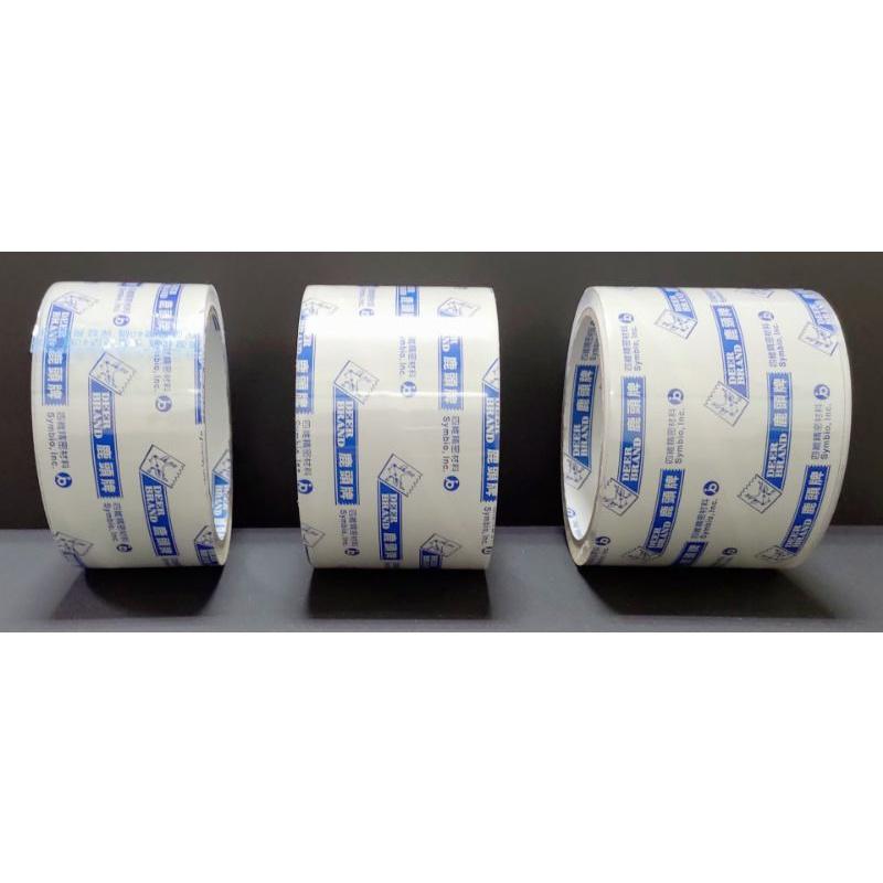 四維 鹿頭牌 OPP超透明膠帶 單個 48mm、60mm、72mm 40Y OPP 超透明 透明 膠帶-細節圖2
