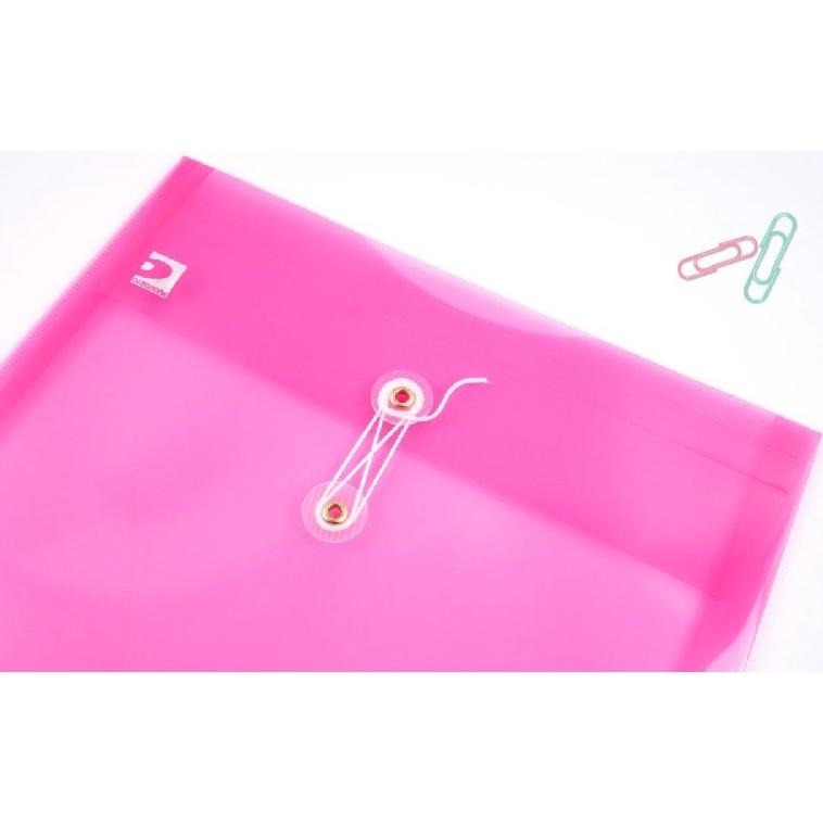 晉頎 F-118 單個 直式 A4 繩扣式公文袋 繩扣式 公文袋 文件袋 F118 DATABANK-細節圖4