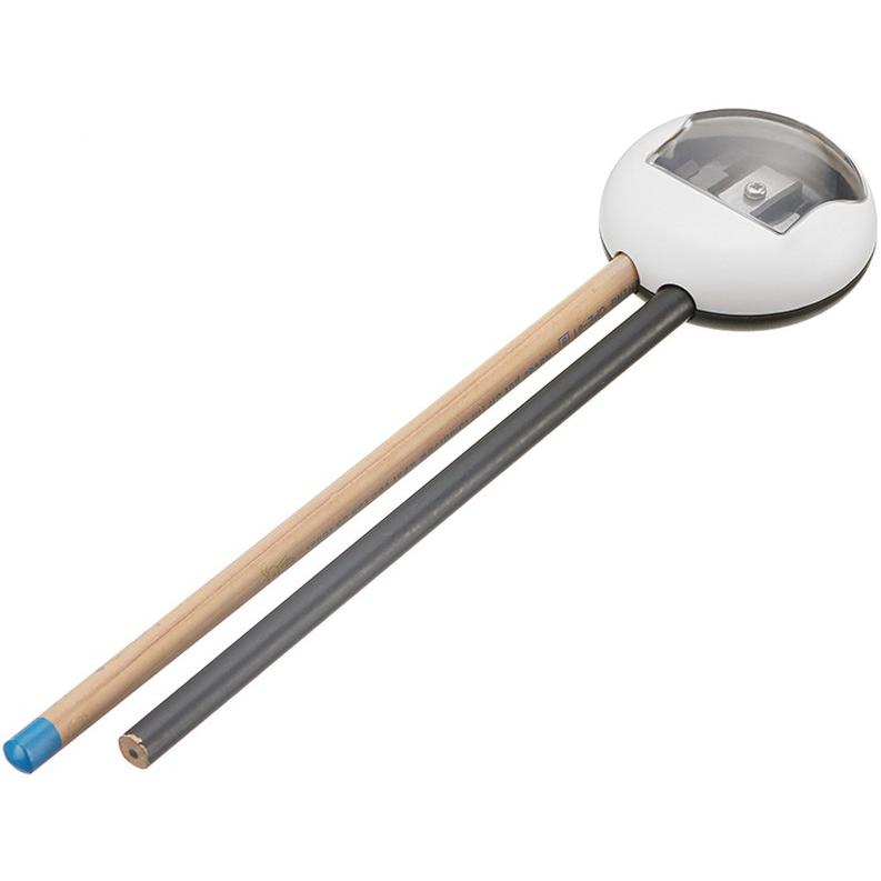 SDI 0133D 迷你雙孔削鉛筆器 手牌 0133 迷你 雙孔 削鉛筆器  削筆器 削筆機 顏色隨機出貨-細節圖2