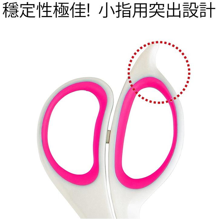 PLUS SC-165A 剪刀 粉 普樂士 34-353-細節圖3