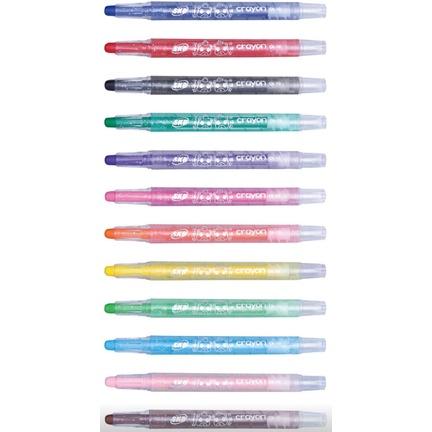 SKB OL-122 胖福星球旋轉蠟筆 12色 胖福星球 旋轉蠟筆 蠟筆 文明 文明鋼筆 外盒顏色隨機出貨-細節圖2