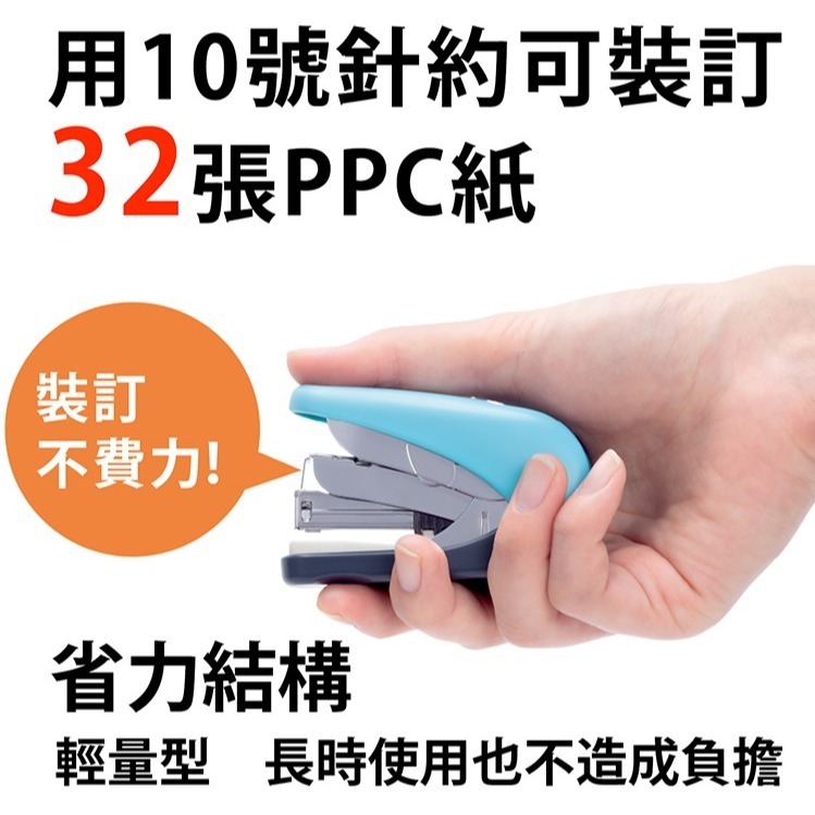 PLUS ST-010VNH 雙排平針輕鬆訂迷你機 34-715、716、717、718 雙排 平針 迷你 訂書機-細節圖3
