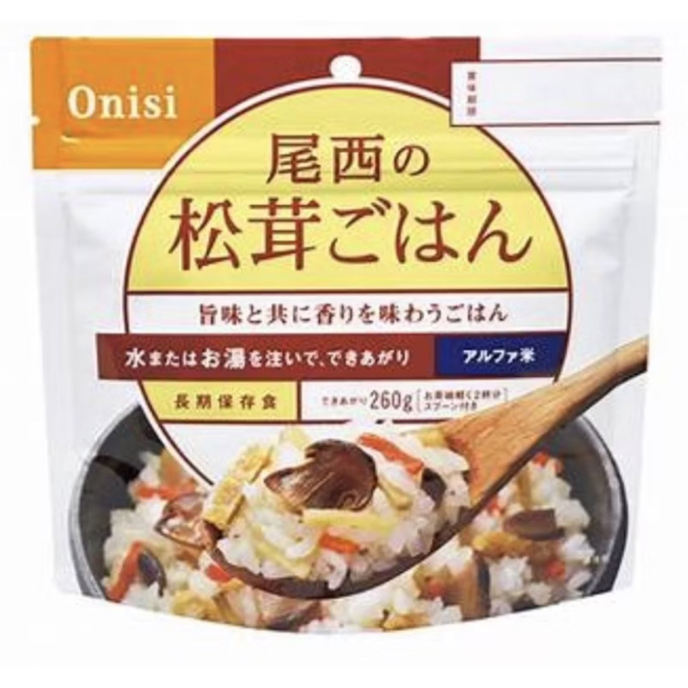 日本 🇯🇵 Onisi 尾西 松茸飯/竹筍飯 coco 一番屋即食飯-規格圖1