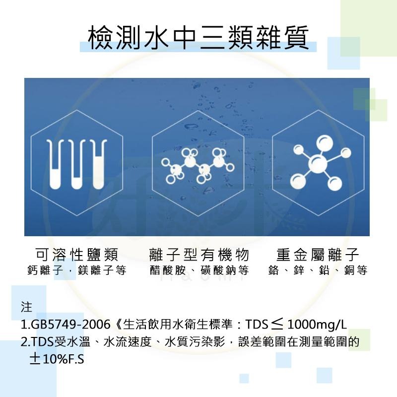 小米水質檢測筆 TDS 米家水質TDS檢測筆 水質檢測筆 TDS檢測筆 檢測筆 好米-細節圖5