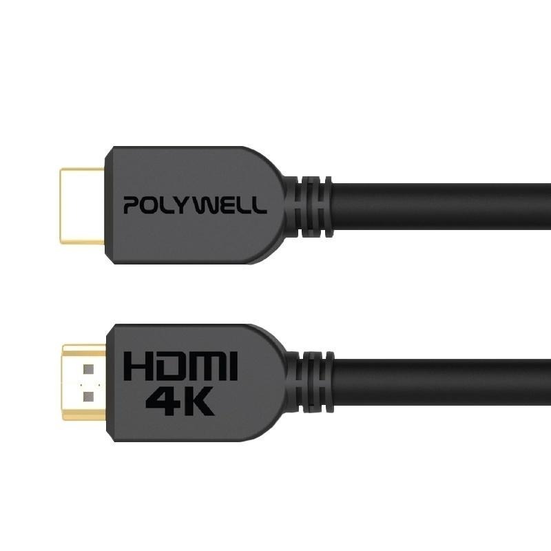 Polywell HDMI影音傳輸線 2.0 4K 60Hz UHD 機上盒 Switch PS4 好米-細節圖2