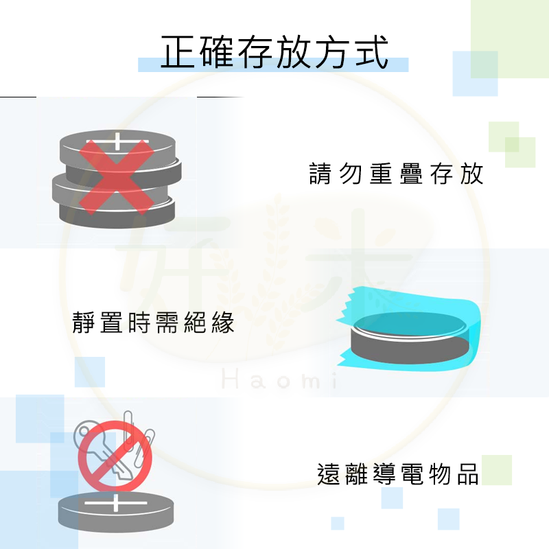 CR2032 CR2025 CR2450 鈕扣電池 五入 電池 好米-細節圖7