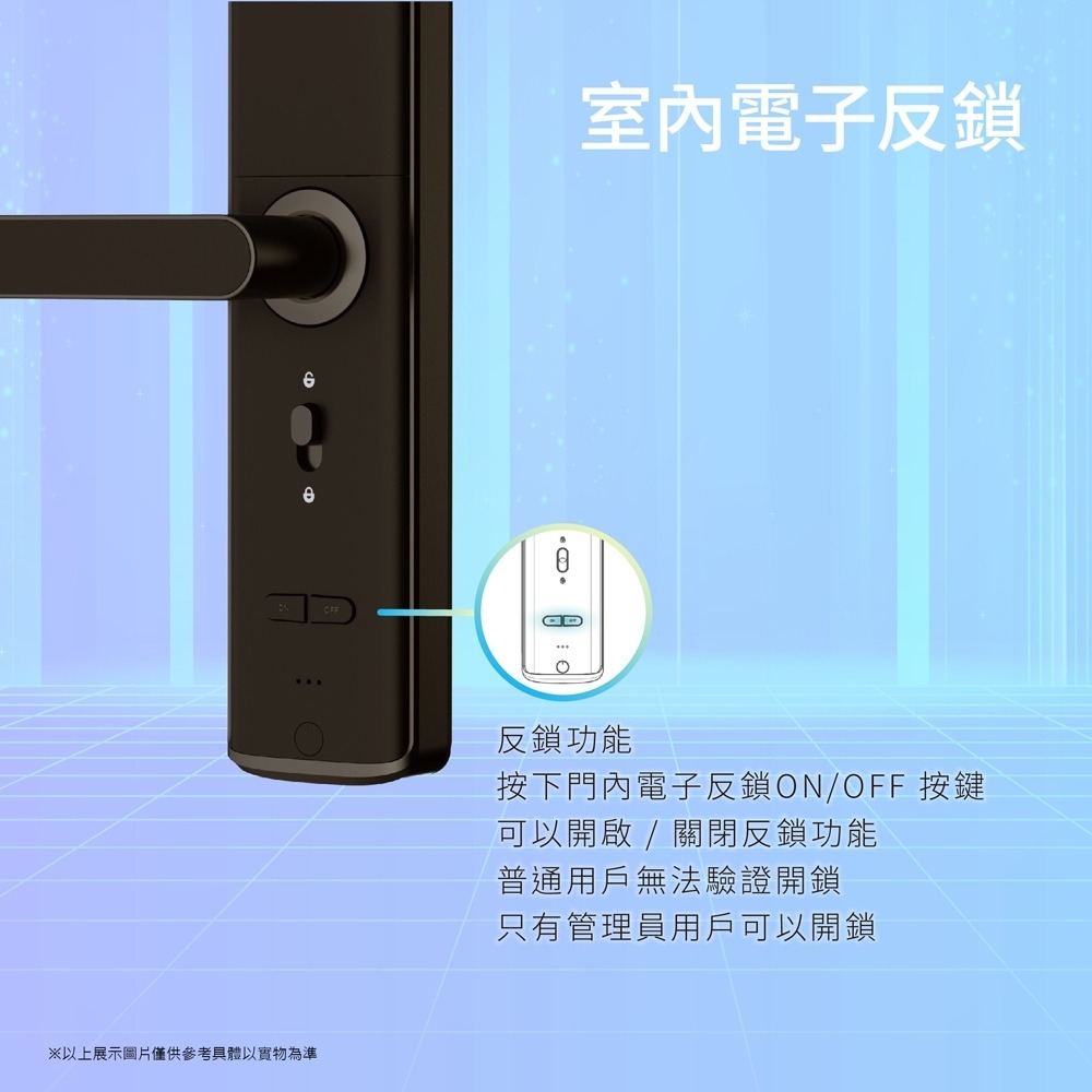 日立指紋五合一智慧鎖 (含基本安裝)-細節圖4