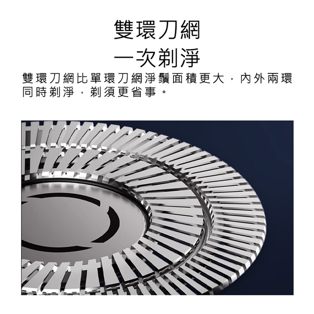 小米電動刮鬍刀S600刀頭 旋轉雙刀頭 米家電動刮鬍刀S600 雙刀頭 双刀頭 刀頭 好米-細節圖4