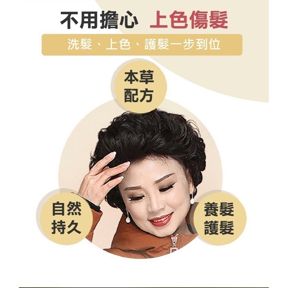 【7-ELEVEN 門市團購】草本何首烏洗式上色洗髮精(一支黑、染髮劑)-細節圖6