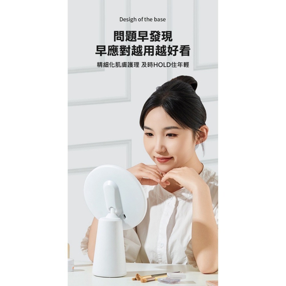 【限時購】日光級LED高清專業化妝鏡 三色燈補光鏡-細節圖3