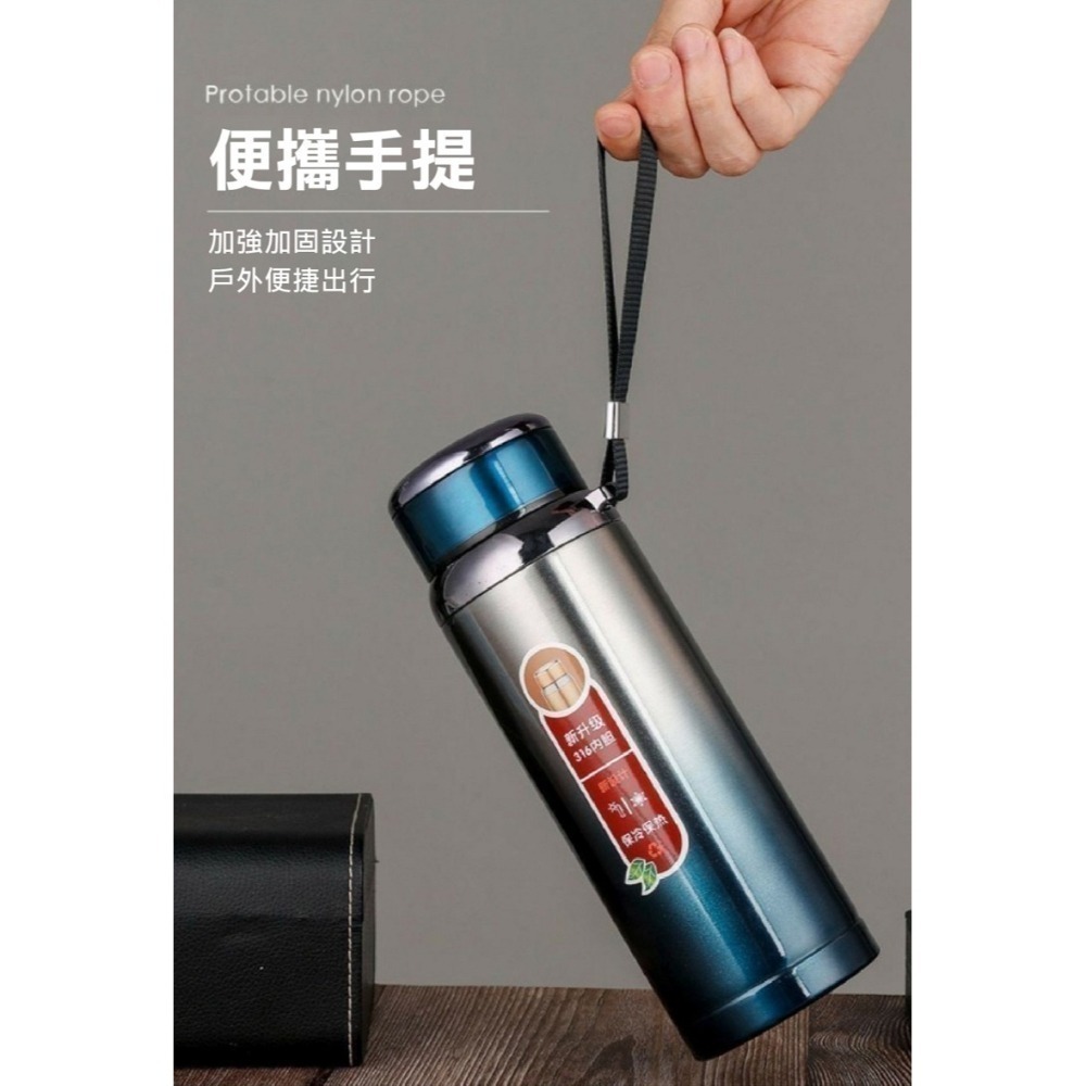 【限時購】316大容量保溫杯 1000ML 星曜杯保溫瓶-6入組(平均一支149)可選色門市激勵案-細節圖6