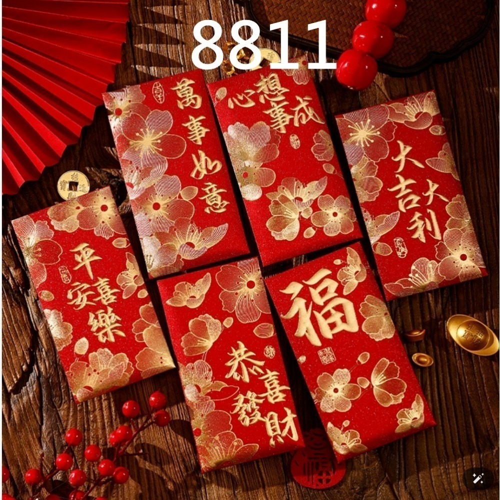 【7-ELEVEN 門市團購】2026馬年限定｜創意滿滿吸眼紅包袋-規格圖11
