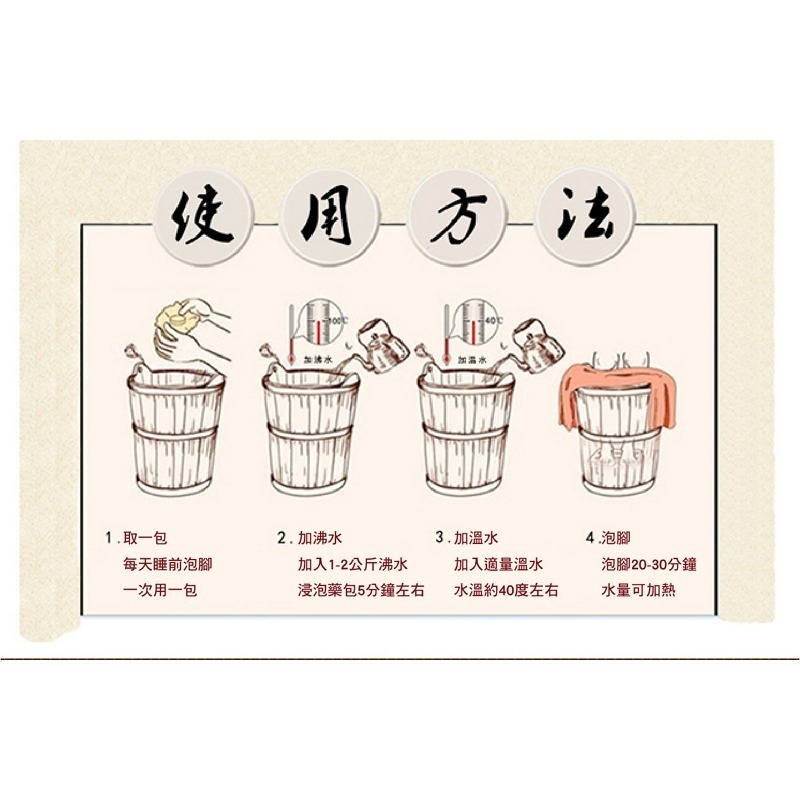 12味草本養生泡腳足浴包(20包) 米恩家寒冬泡足包泡腳包-細節圖11