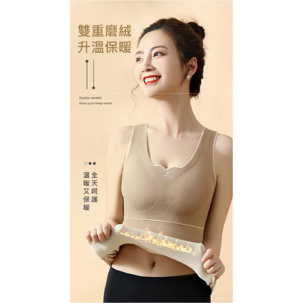 德絨保暖內衣背心(冬天保暖的好幫手)-細節圖6