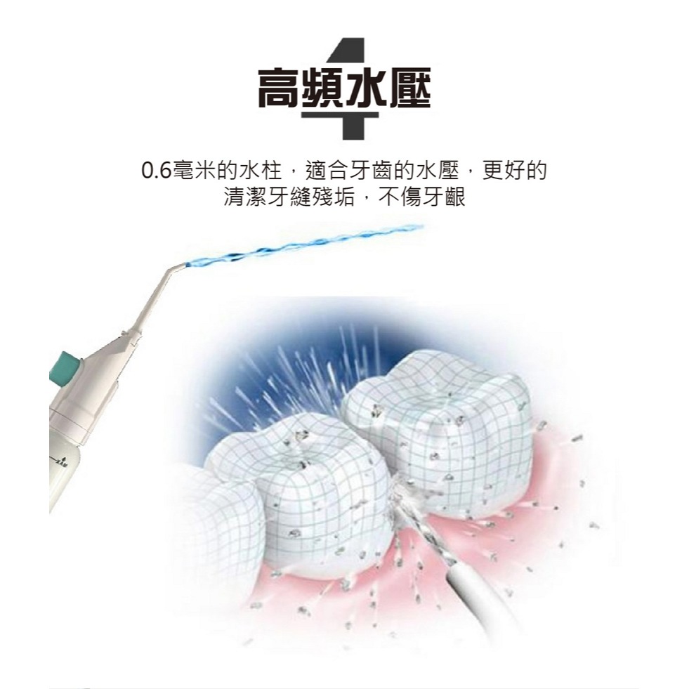 【好評不斷】新一代攜帶式強力沖牙洗鼻器(兩用款)-細節圖4