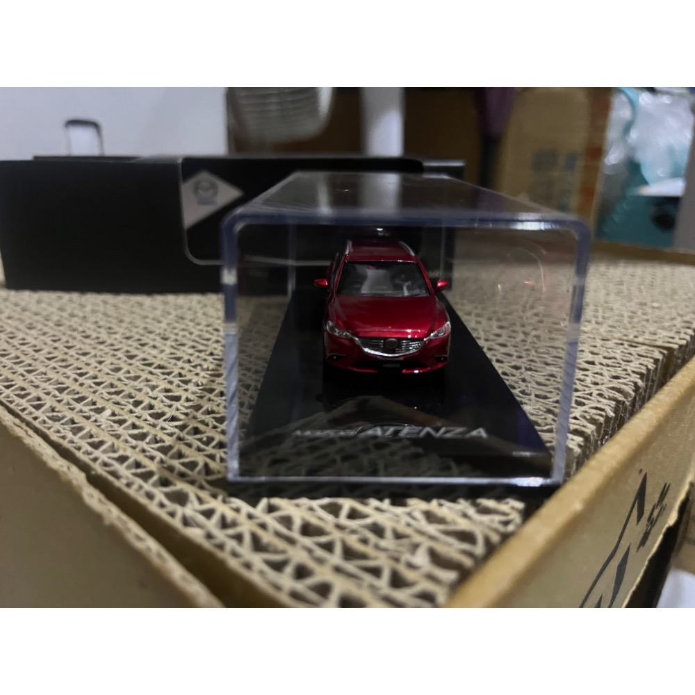 Mazda mazda6 wagon 魂動紅 1/64 日規原廠模型車-細節圖2