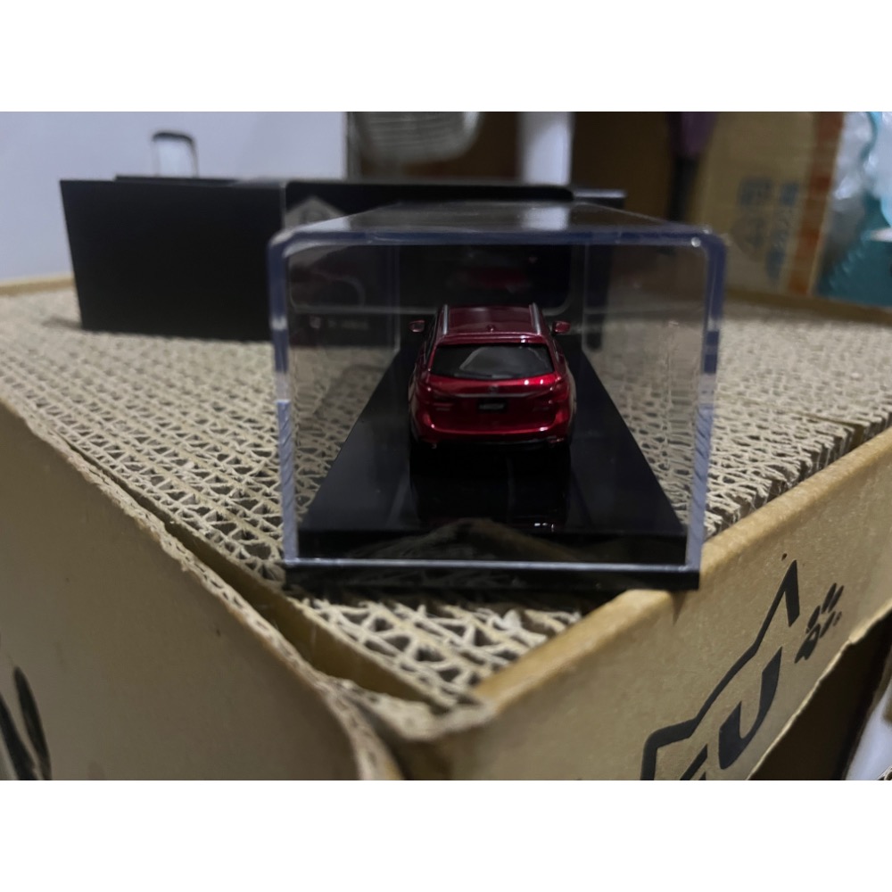 Mazda mazda6 wagon 魂動紅 1/64 日規原廠模型車-細節圖3