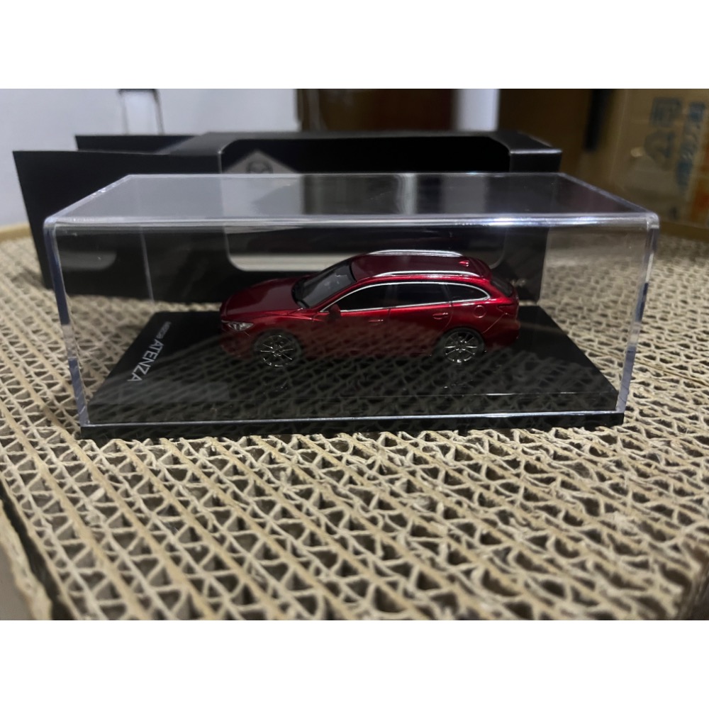 Mazda mazda6 wagon 魂動紅 1/64 日規原廠模型車-細節圖4