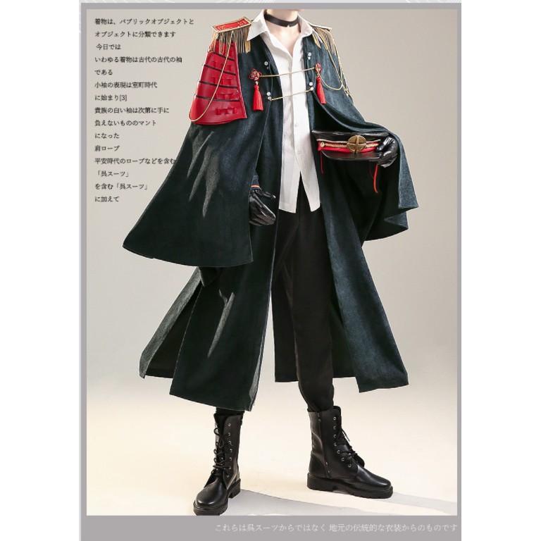 RM 預購 文豪野犬 太宰治 中原中也 武士裝 COSPLAY-細節圖4