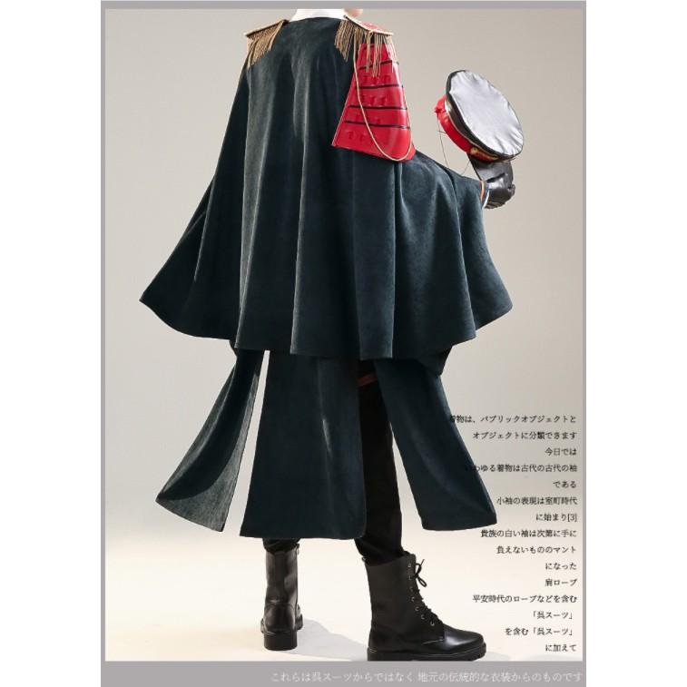 RM 預購 文豪野犬 太宰治 中原中也 武士裝 COSPLAY-細節圖5