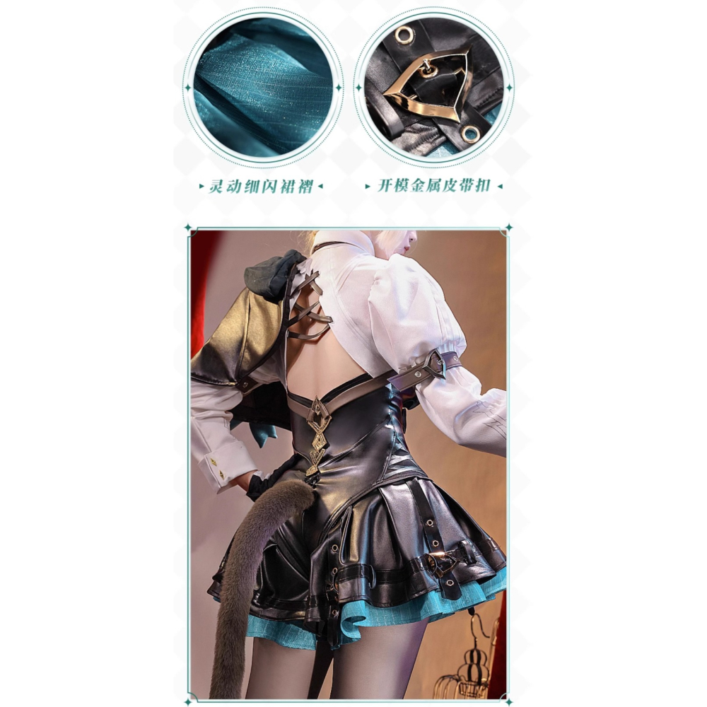 RM 預購 原神 萬聖節 楓丹 魔術師 琳妮特 手遊 角色扮演 動漫 COSPLAY-細節圖8