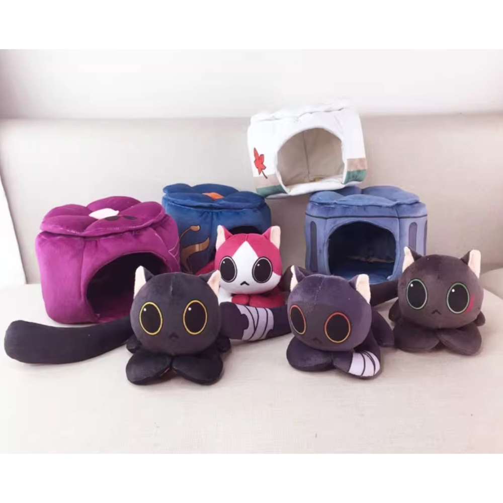 RM 預購 崩壞 星穹鐵道 貓貓糕 玩偶 阮梅 丹恆 刃 卡芙卡 流螢 花火 抱枕 日常 送禮 手遊-細節圖2