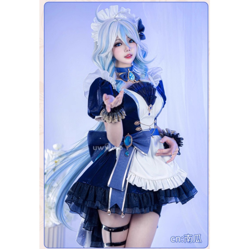 RM 預購 原神 楓丹 水神 芙寧娜 女僕裝 COSPLAY