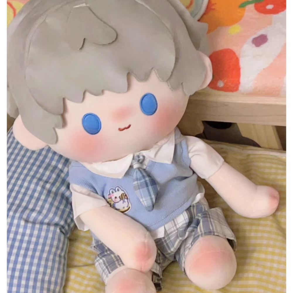 現貨+預購 戀與深空 週邊 坐姿 沈星回 棉花娃娃 祁煜 黎深 40cm 秦徹 夏以晝 生日 玩偶 公仔-細節圖3