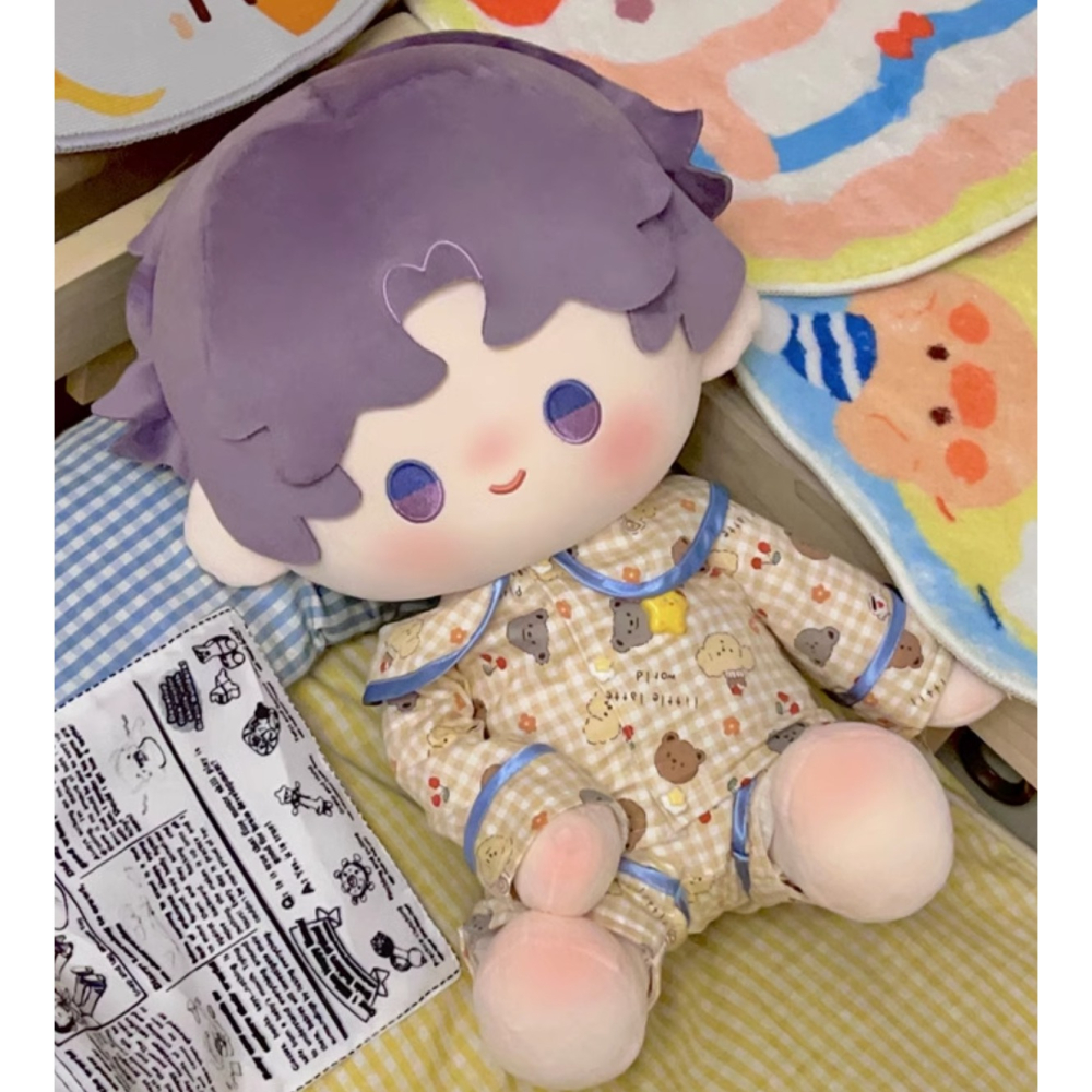 現貨+預購 戀與深空 週邊 坐姿 沈星回 棉花娃娃 祁煜 黎深 40cm 秦徹 夏以晝 生日 玩偶 公仔-細節圖5