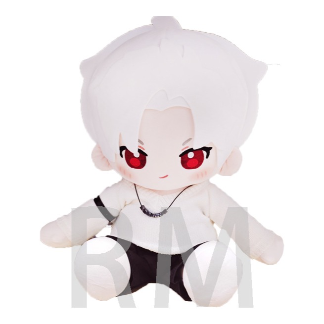 現貨+預購 戀與深空 週邊 坐姿 沈星回 棉花娃娃 祁煜 黎深 40cm 秦徹 夏以晝 生日 玩偶 公仔-細節圖6