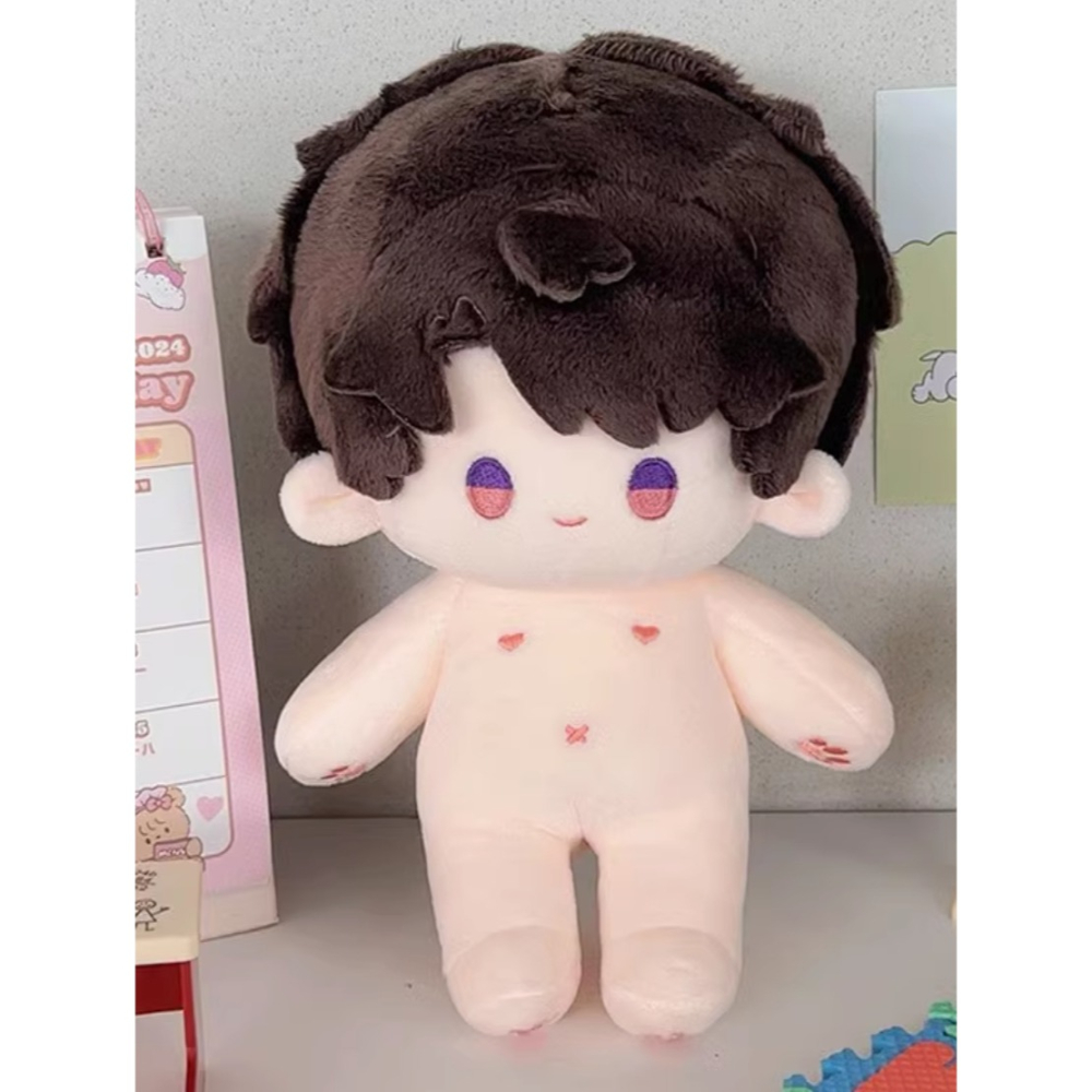 現貨+預購 戀與深空 週邊 坐姿 沈星回 棉花娃娃 祁煜 黎深 20cm 秦徹 夏以晝 有骨 生日 玩偶 公仔-細節圖2