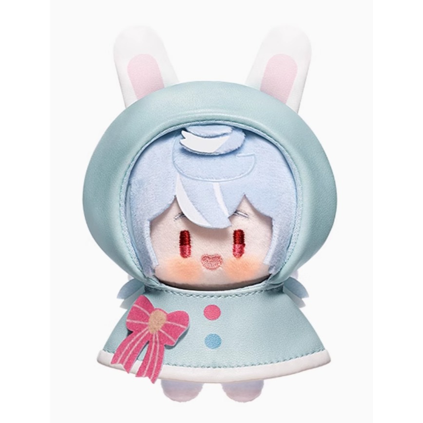 預購 原神 官方 雨中 嬉樂系列 毛絨掛件 芙寧娜 魈 希格雯 流浪者 八重神子 楓原萬葉 Genshin-規格圖6