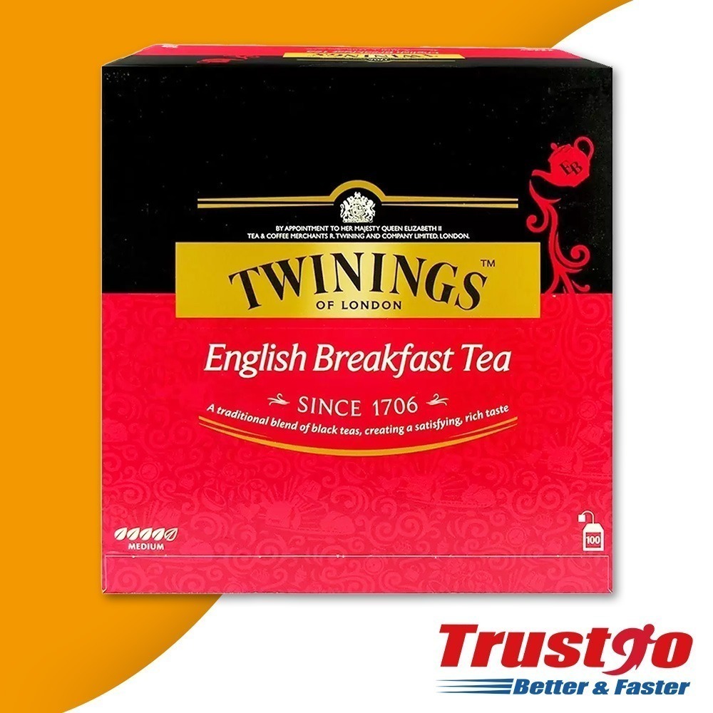 【美式賣場】Twinings 唐寧茶 英倫早餐茶(2gx100入x1盒)｜#85984-細節圖2