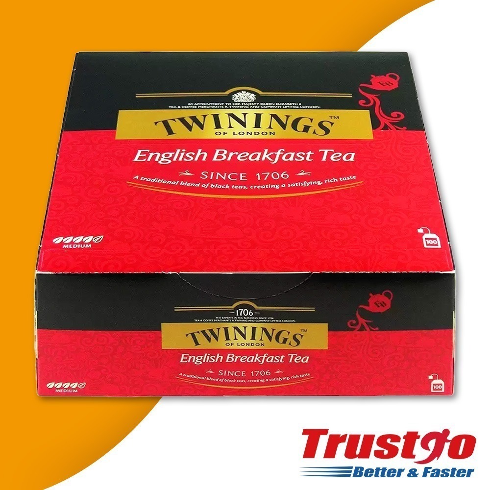 【美式賣場】Twinings 唐寧茶 英倫早餐茶(2gx100入x1盒)｜#85984-細節圖3
