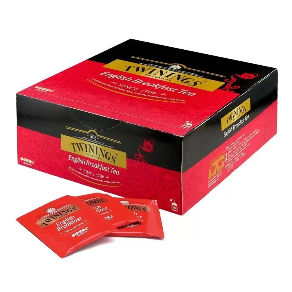 【美式賣場】Twinings 唐寧茶 英倫早餐茶(2gx100入x1盒)｜#85984-細節圖4