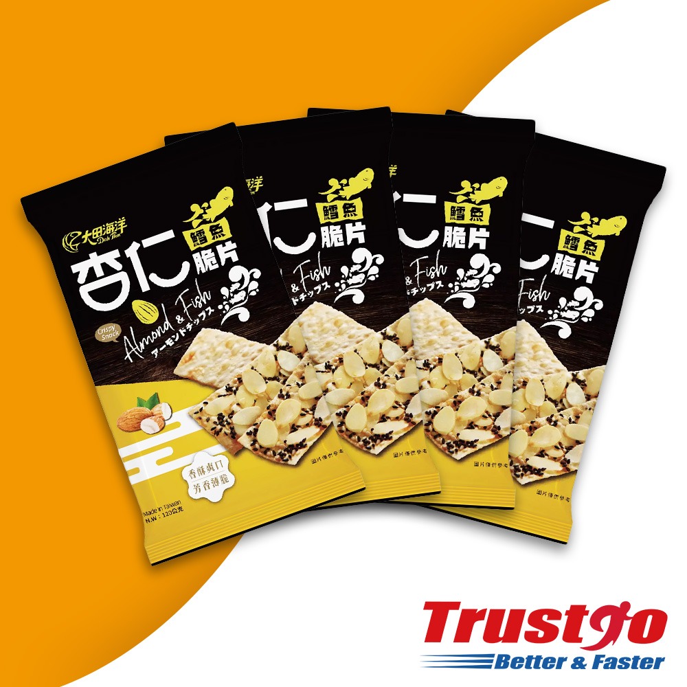 【美式賣場】大田海洋杏仁脆片(120公克 X 4入/盒)｜#128533-細節圖5