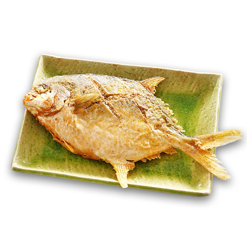 【吉晟嚴選】酥炸黃金鯧魚_熟重550g|年菜|年節美食|團圓年菜-細節圖3