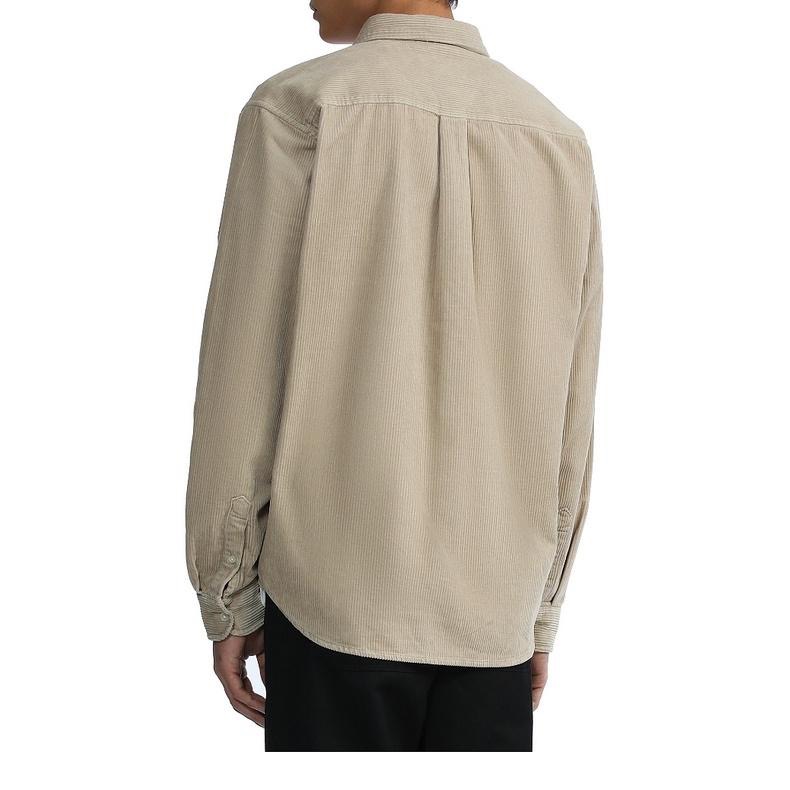 Carhartt WIP Madison Cord Shirt 襯衫 男 秋冬 古著風格 經典 刺繡水洗 燈芯絨 保暖-細節圖3