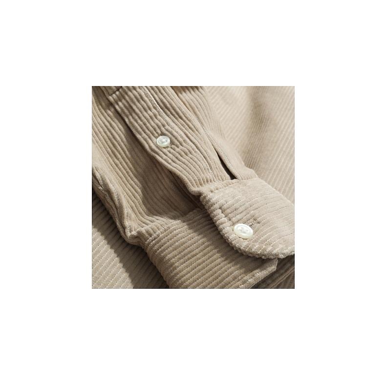 Carhartt WIP Madison Cord Shirt 襯衫 男 秋冬 古著風格 經典 刺繡水洗 燈芯絨 保暖-細節圖4