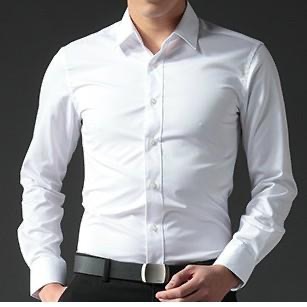 【G2000】款 Slim Fit 長袖襯衫 全新正品 白/灰 預購區-細節圖2