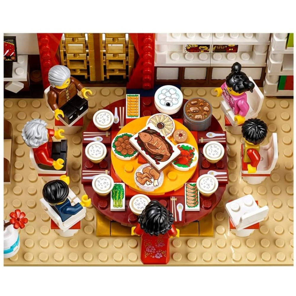 【ToyDreams】LEGO樂高  80101新年年夜 Chinese New Year＇s Eve Dinner-細節圖3