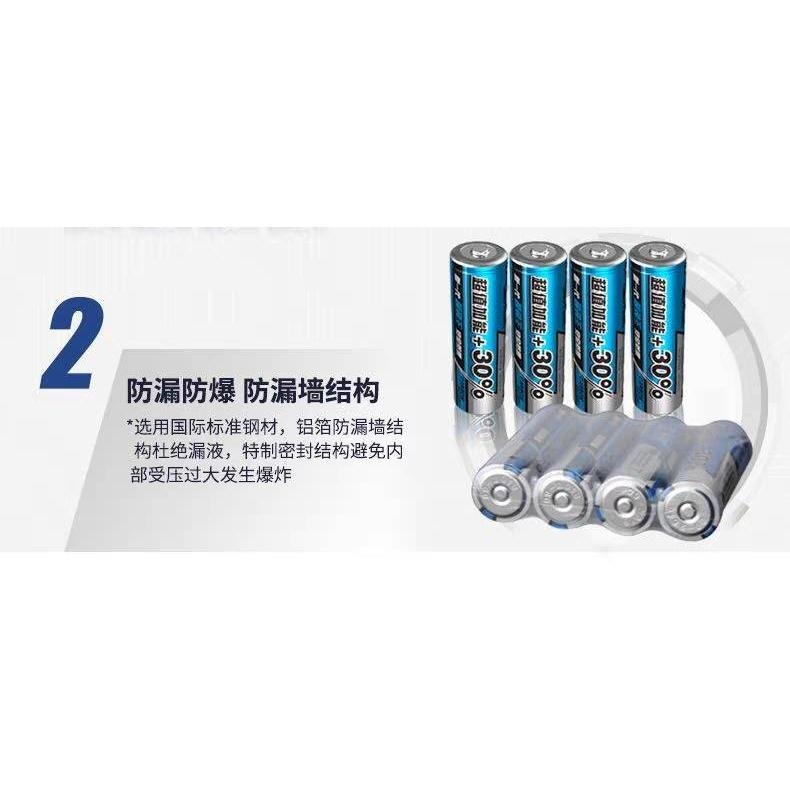 天球 3號 4號 電池 含稅 蝦皮代開發票  能量提升30% 碳鋅電池  超勁王1.5v 3號AA 4號AAA 電池-細節圖3