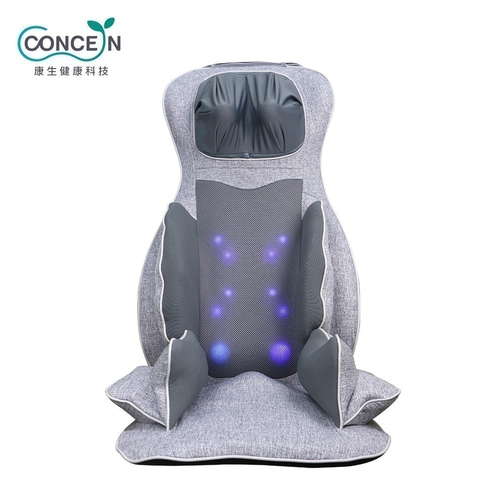 康生 氣壓揉捶全功能按摩椅墊 CON-268A-細節圖2
