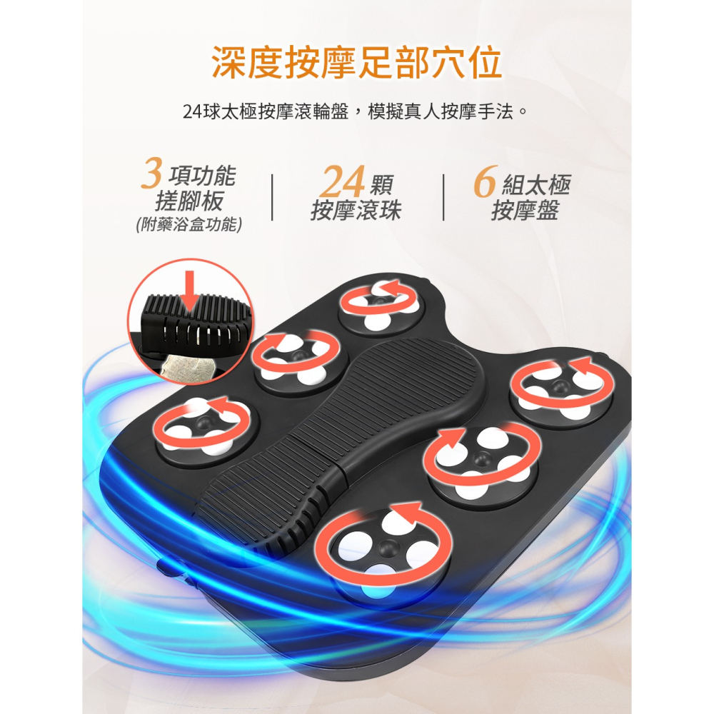 智慧足浴泡腳機CON-W370-細節圖6