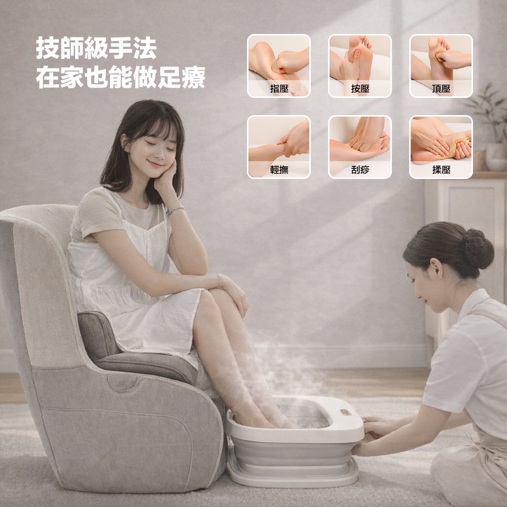 摺疊恆溫泡腳機/泡腳桶CON-W380-細節圖7