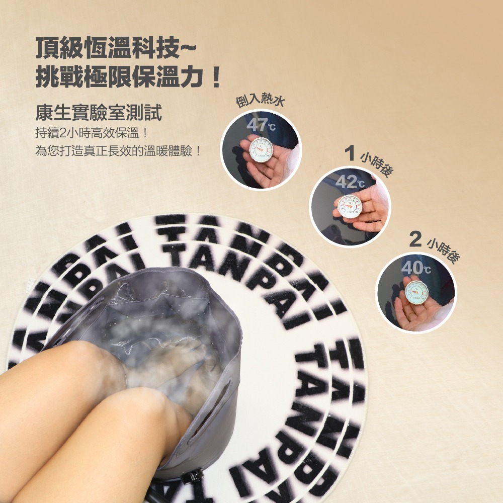 折疊便攜泡腳袋/泡腳桶CON-W390-細節圖4