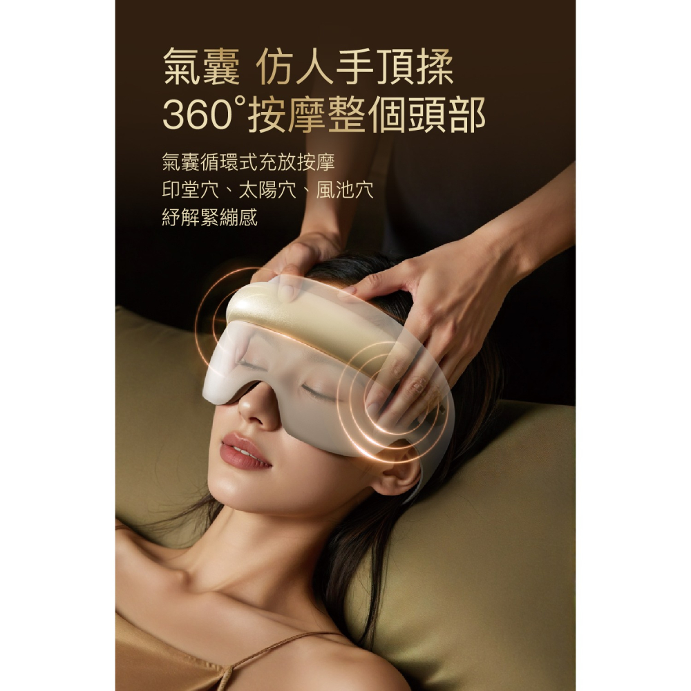 未來視溫感頭眼按摩眼罩CON-585-細節圖7