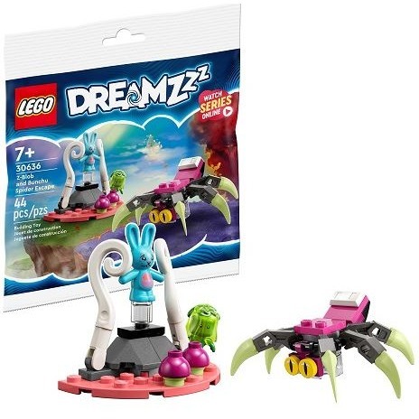 LEGO 樂高 30636  DREAMZzz 綠魔球與邦啾的蜘蛛大逃脫-細節圖2