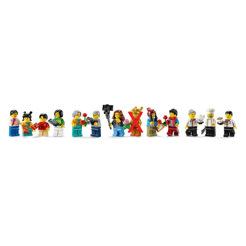 LEGO 80113 樂滿樓的人們共十二隻含配件 不含龍人