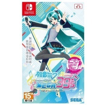 遊戲片 初音未來 Switch NS Project DIVA MEGA39＇s 中文版 初音 ipega 遊戲控制器-細節圖2